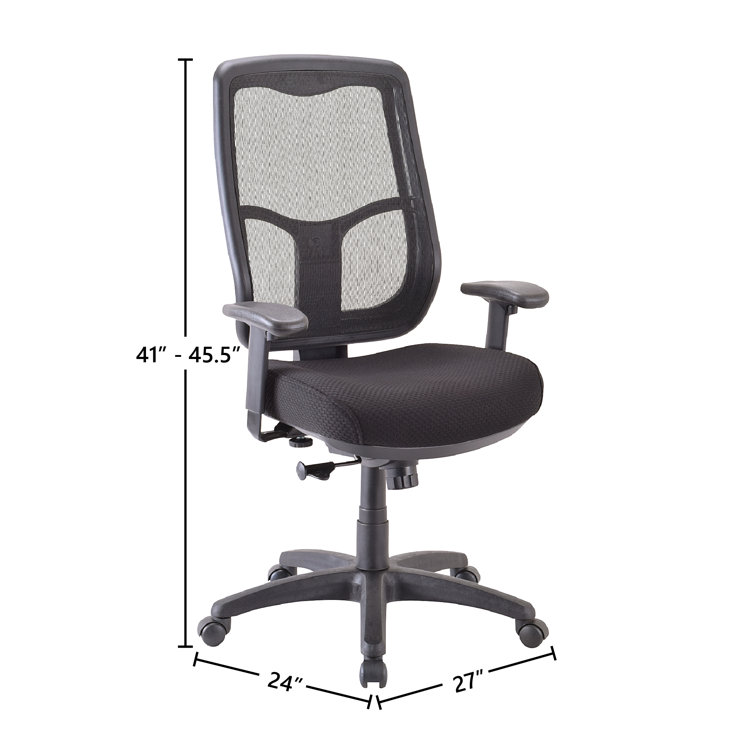 TempurPedic® MeshBack Swiveling Task Chair, Black Wayfair Canada